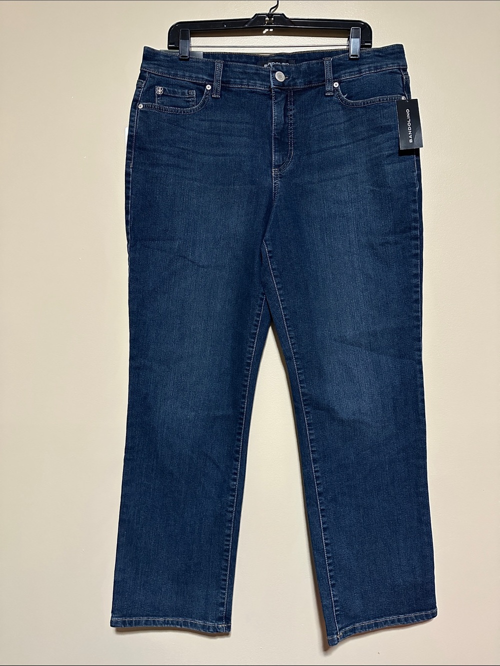 Dark Blue Women’s Stretch Jeans BANDOLINO
